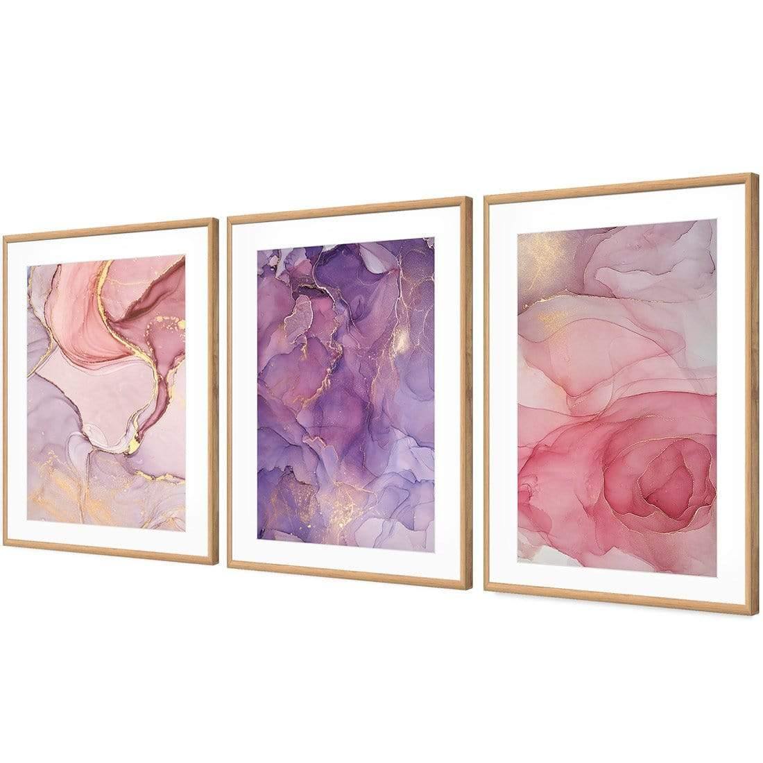 All my Love Trio Art Set - Wall Art Designs - SET3_5040_AR_V WAD_AP - 030 - MAT_59x40_S - 2538 - OAK