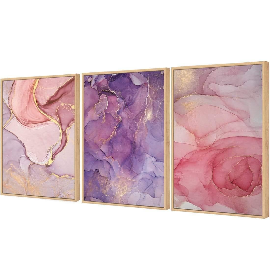 All my Love Trio Art Set - Wall Art Designs - SET3_5040_AR_V WAD_CP - MPC - 320 - M - G - L_59x40_S - 1550 - OAK