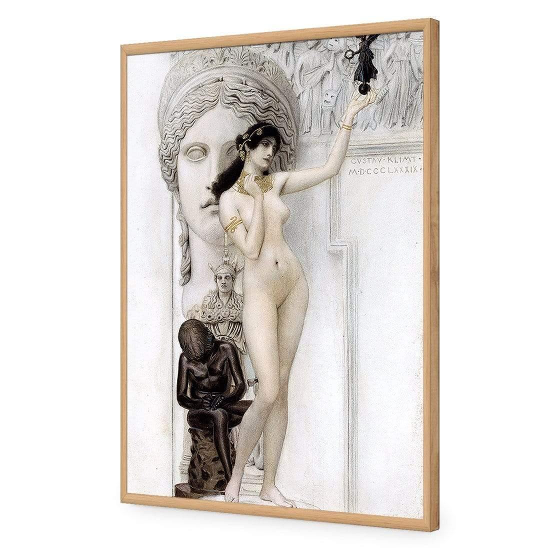 Allegory of Sculpture By Gustav Klimt - Wall Art Designs - 3431_AR_V WAD_AP - 030 - EDG_45x30_S - 2538 - OAK