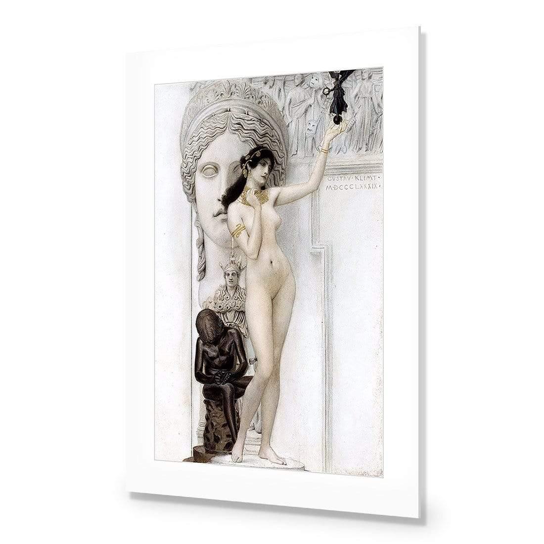 Allegory of Sculpture By Gustav Klimt - Wall Art Designs - 3431_AR_V WAD_AP - 030 - MAT_45x30_NONE