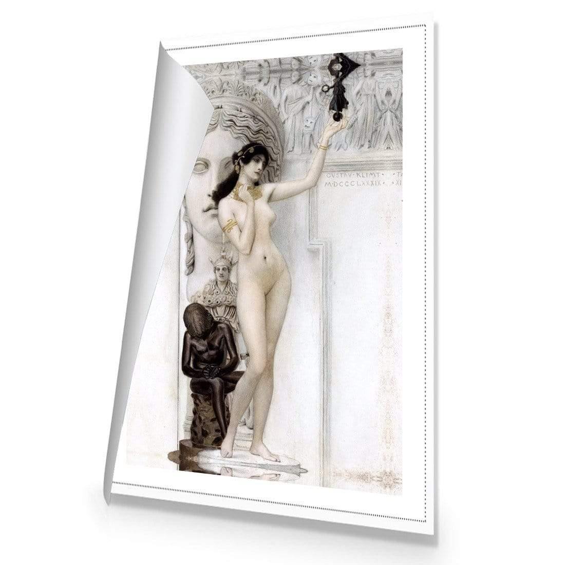 Allegory of Sculpture By Gustav Klimt - Wall Art Designs - 3431_AR_V WAD_CP - MPY - 260 - M - R_45x30_NONE