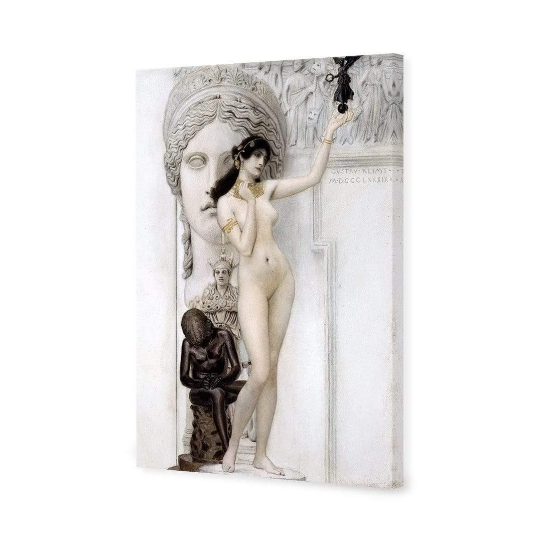 Allegory of Sculpture By Gustav Klimt - Wall Art Designs - 3431_AR_V WAD_CP - MPY - 260 - M - S - S_45x30_NONE