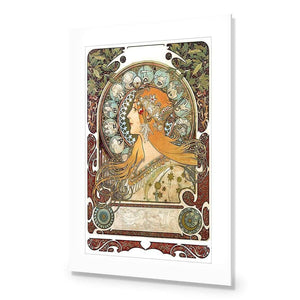 Alphonse Mucha - Zodiac | Classic Acrylic | No Frame With Border