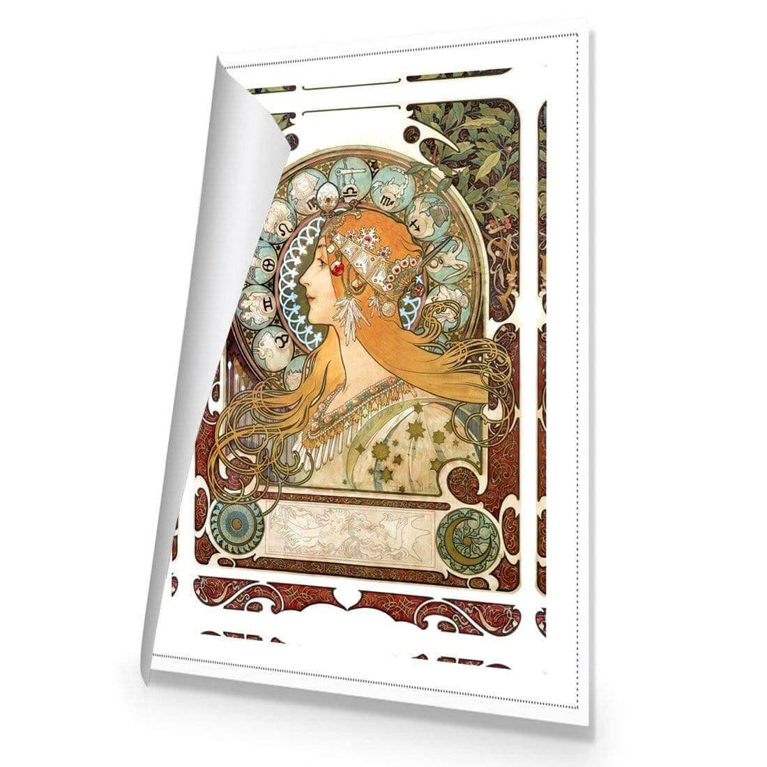 Alphonse Mucha - Zodiac | Classic Canvas | No Frame | Rolled Canvas