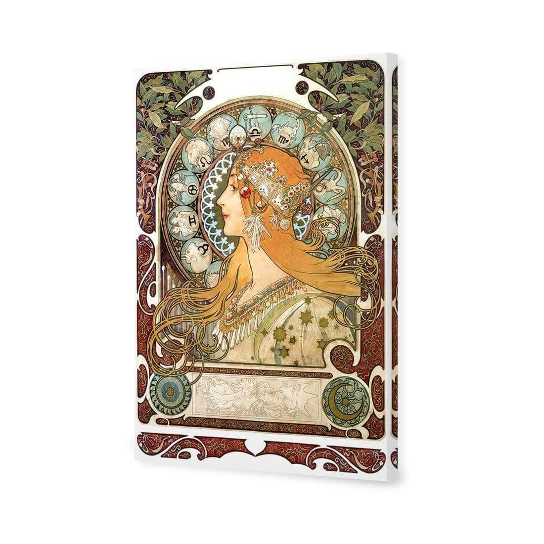 Alphonse Mucha - Zodiac - Wall Art Designs - 3834_AR_V WAD_CP - MPY - 260 - M - S - S_45x30_NONE