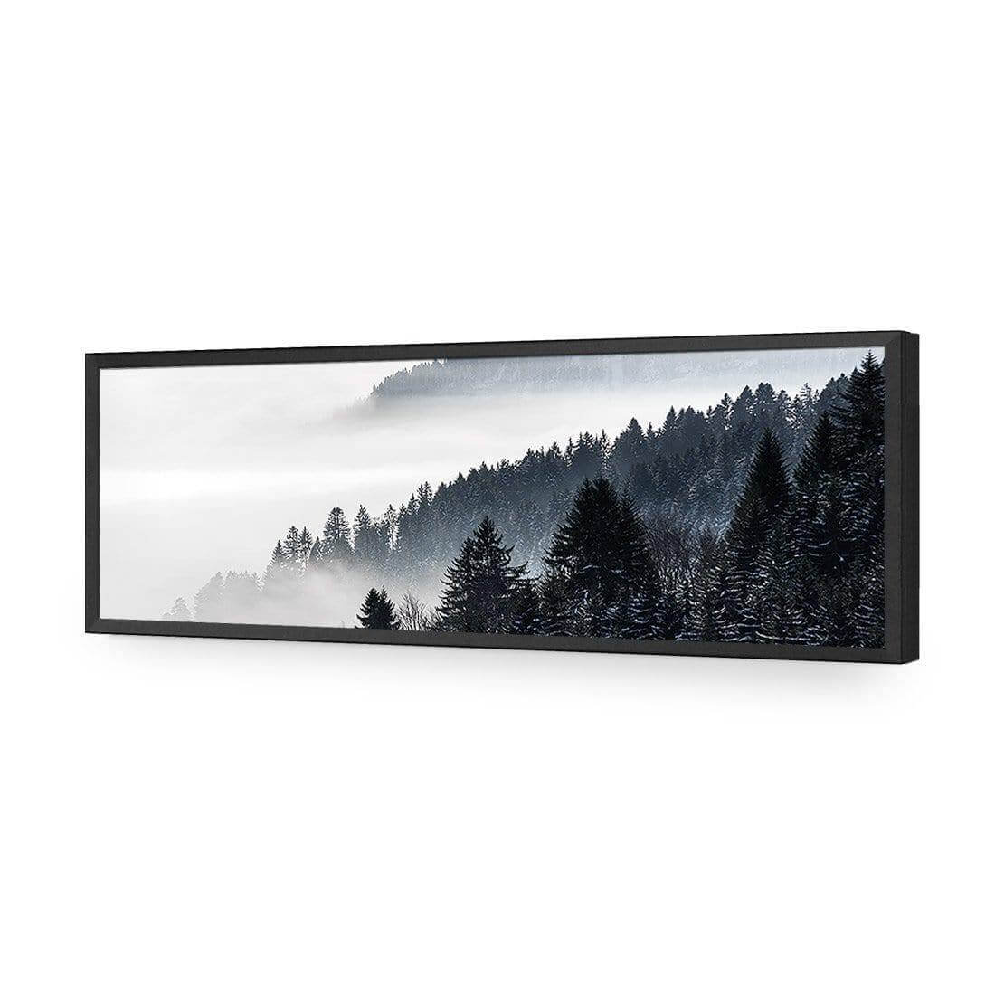 Alpine Conifer Mist (Long) - Wall Art Designs - 3121_AL_H WAD_AP - 030 - EDG_90x30_S - 2538 - BLK