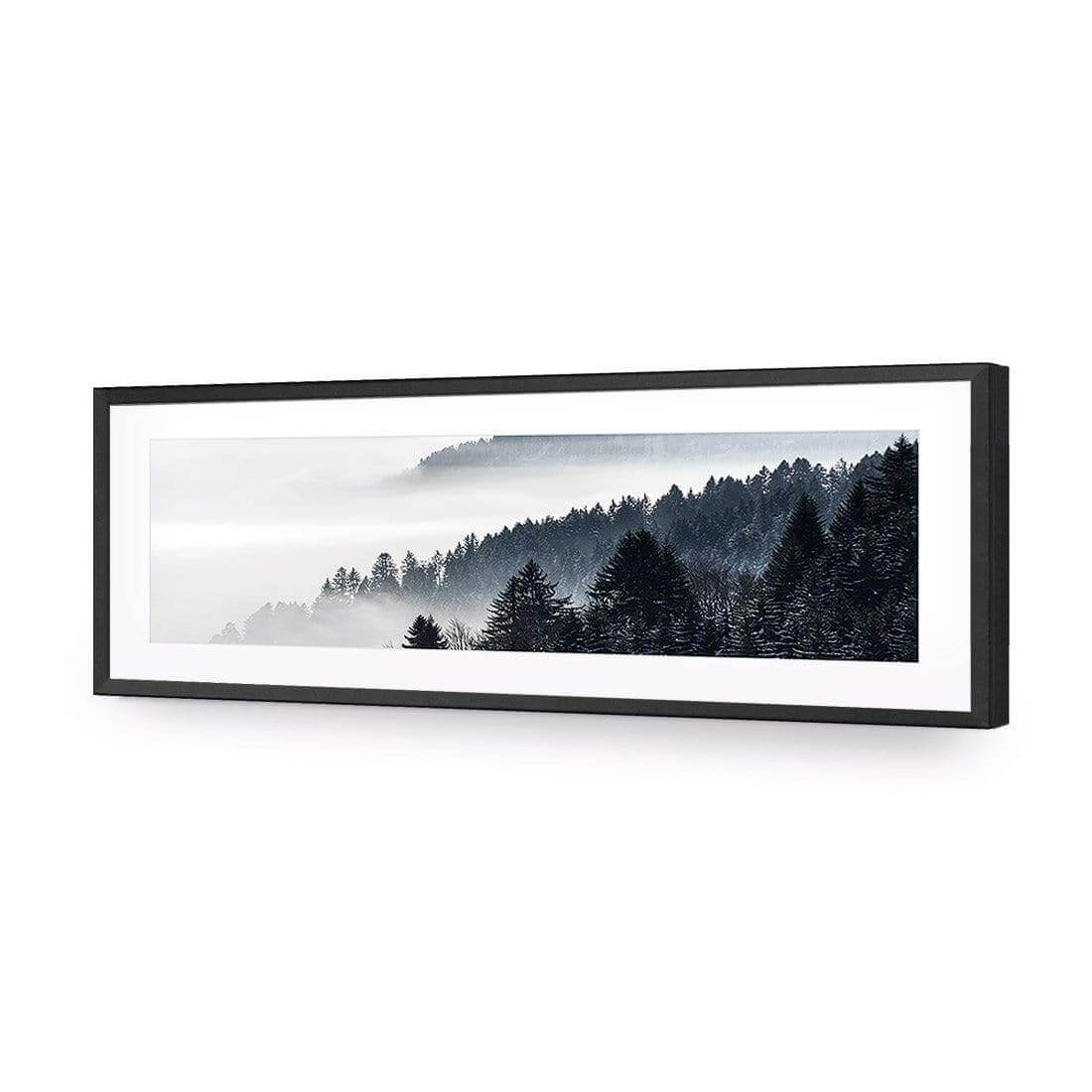 Alpine Conifer Mist (Long) - Wall Art Designs - 3121_AL_H WAD_AP - 030 - MAT_90x30_S - 2538 - BLK