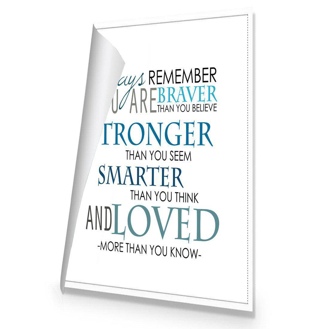 Always Remember | Standard Canvas | No Frame | Rolled Canvas