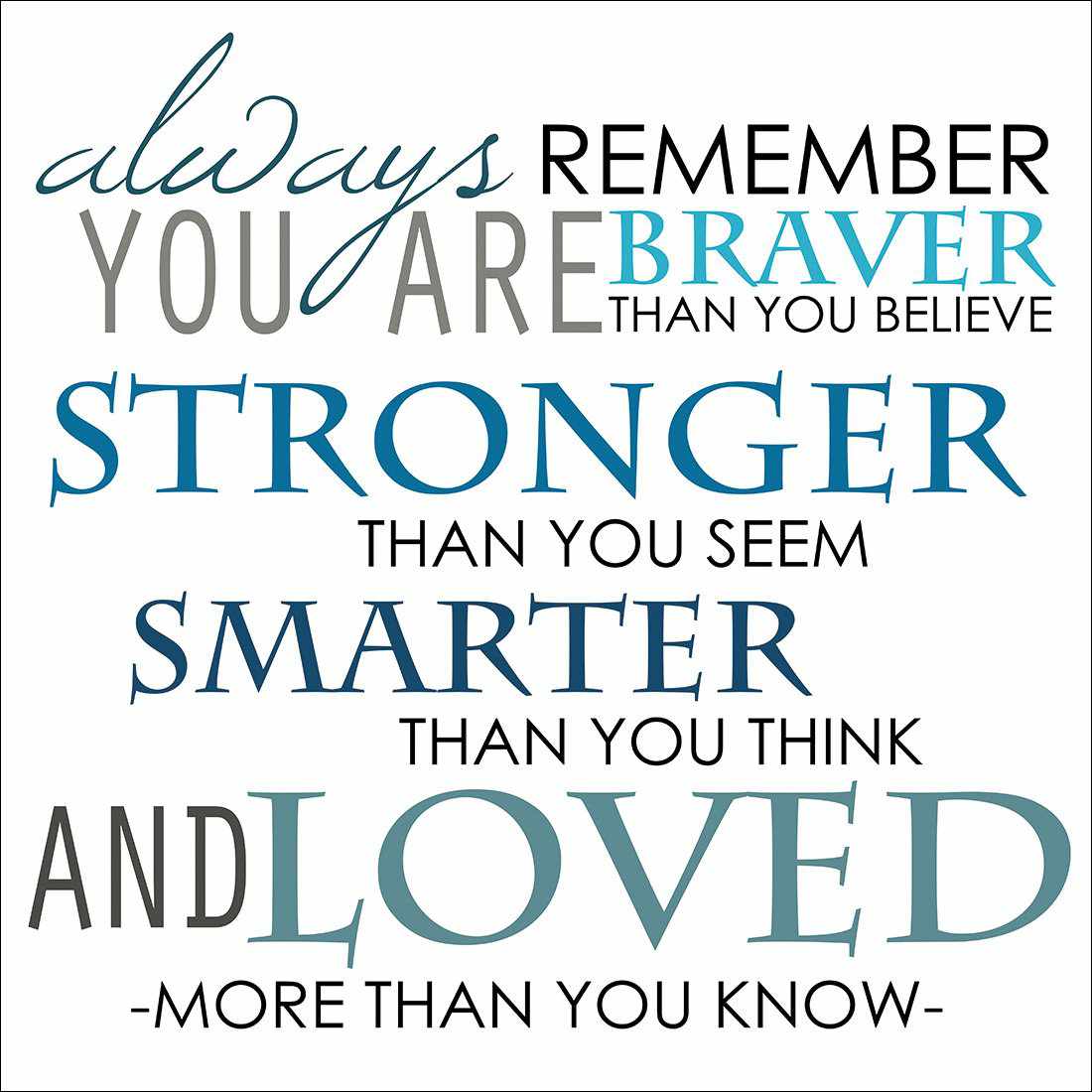 Always Remember, Square