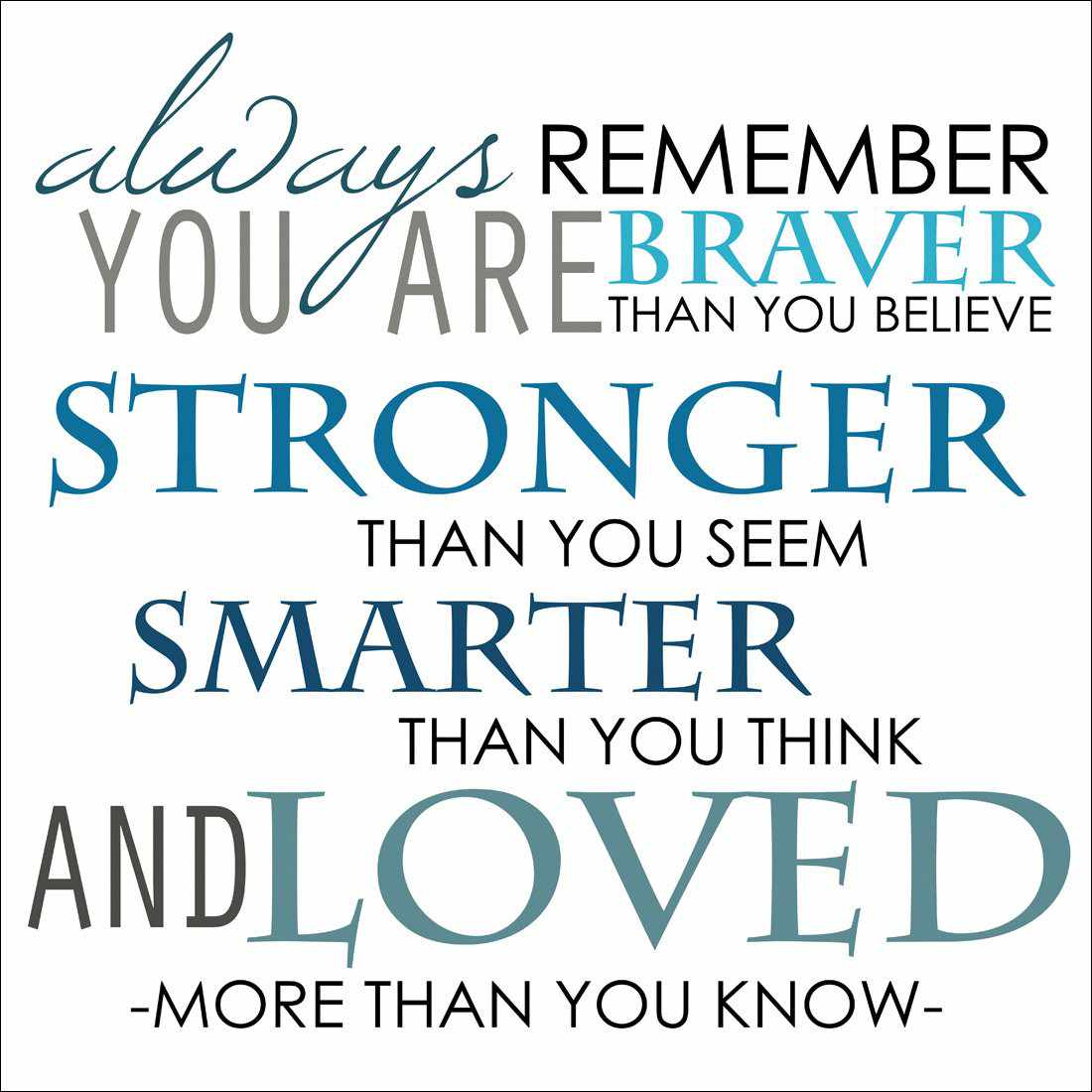 Always Remember, Square Canvas Art - Wall Art Designs - 2040_AS_Q WAD_CP - MPY - 260 - M - S - S_30x30_NONE