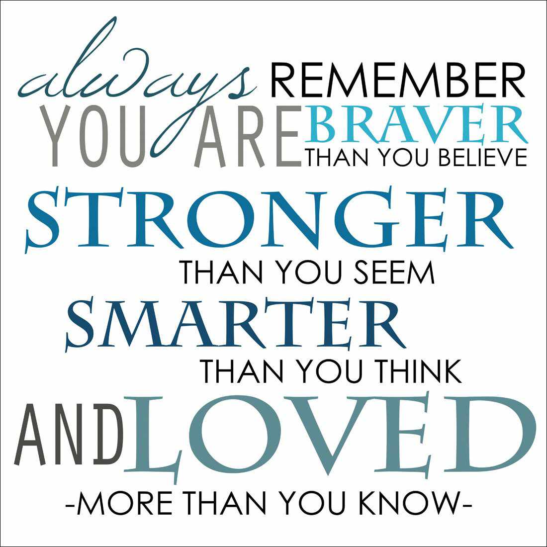 Always Remember, Square