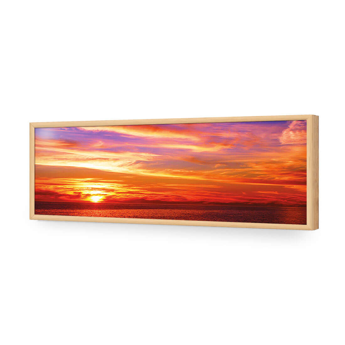 Amazing Sunset (long) - Wall Art Designs - 1508_AL_H WAD_AP - 030 - EDG_90x30_S - 2538 - OAK