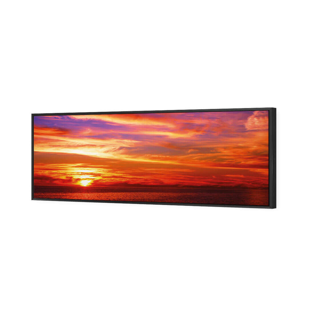 Amazing Sunset (long) - Wall Art Designs - 1508_AL_H WAD_CP - MPY - 260 - M - S - S_60x20_S - 1550 - BLK