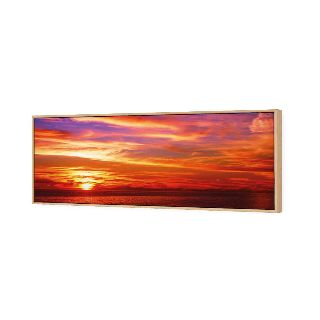 Amazing Sunset (long) - Wall Art Designs - 1508_AL_H WAD_CP - MPY - 260 - M - S - S_60x20_S - 1550 - OAK