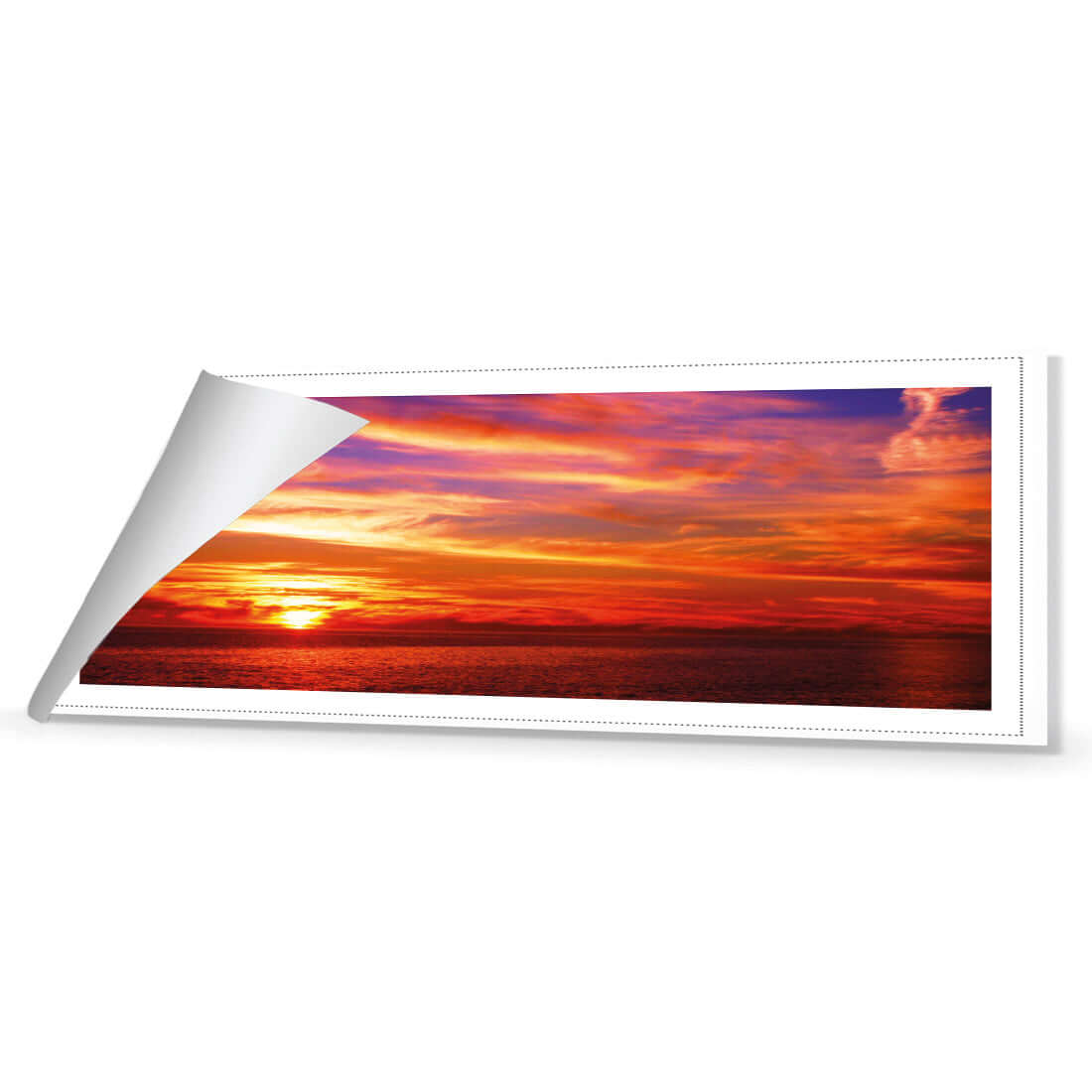 Amazing Sunset (long) - Wall Art Designs - 1508_AL_H WAD_CP - MPY - 260 - M - R_60x20_NONE