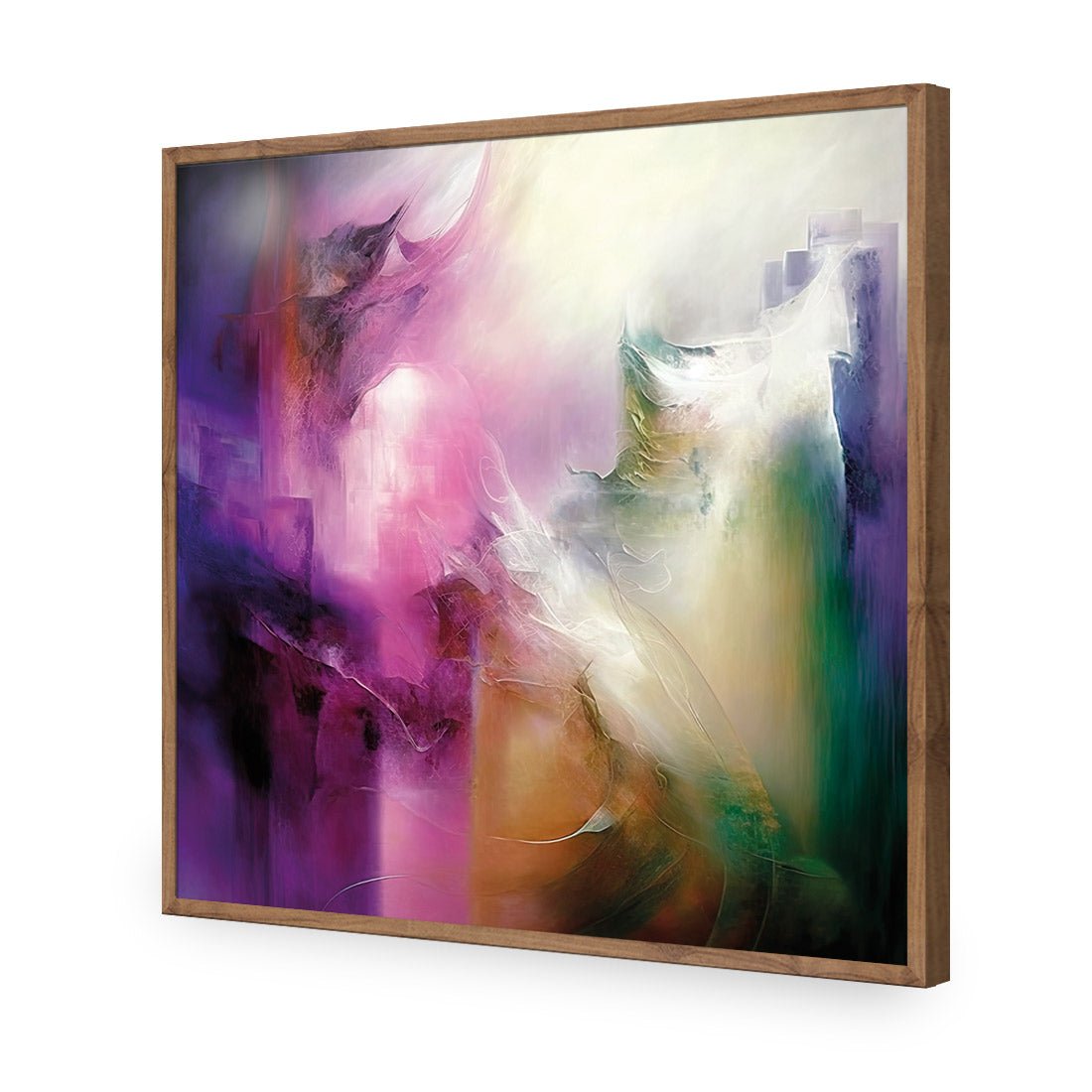 Amethyst Emerald Collision - Wall Art Designs - WB_100636_AS_Q CAF_AP - 030 - EDG_37x37_S - 2538 - NAT