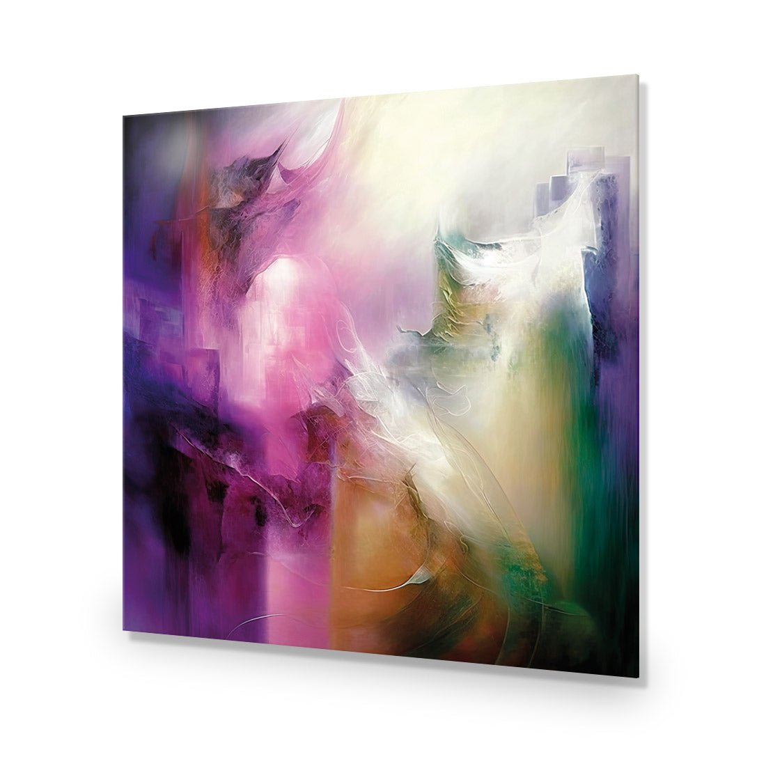 Amethyst Emerald Collision - Wall Art Designs - WB_100636_AS_Q CAF_AP - 030 - EDG_37x37_NONE