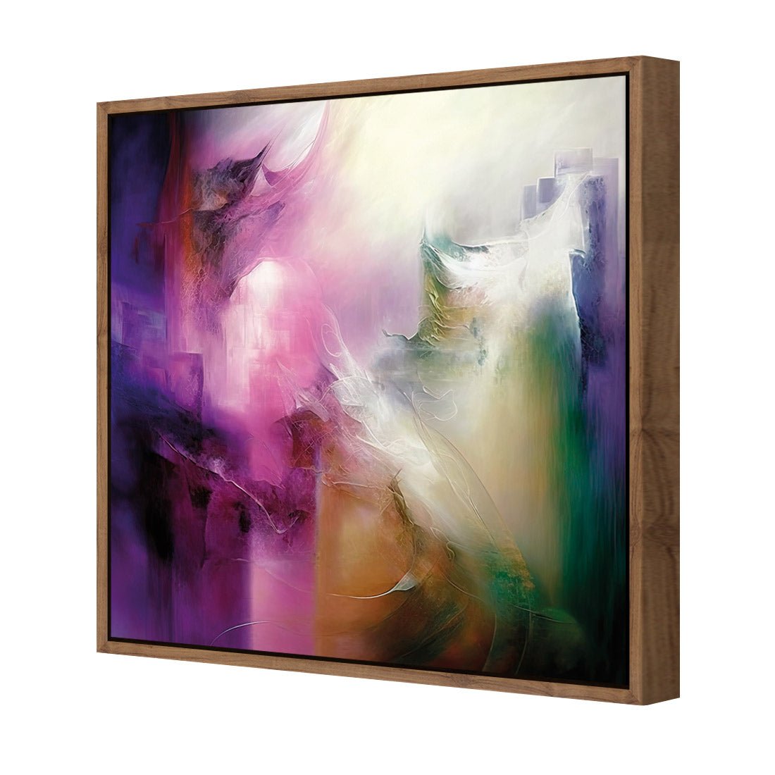 Amethyst Emerald Collision - Wall Art Designs - WB_100636_AS_Q CAF_CP - MPY - 260 - M - S - S_37x37_S - 1550 - NAT