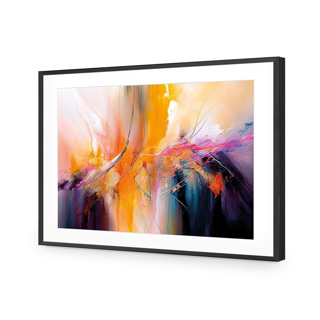 Among Topaz and Amethyst II - Wall Art Designs - WB_100668_AR_H CAF_AP - 030 - MAT_45x30_S - 2538 - BLK