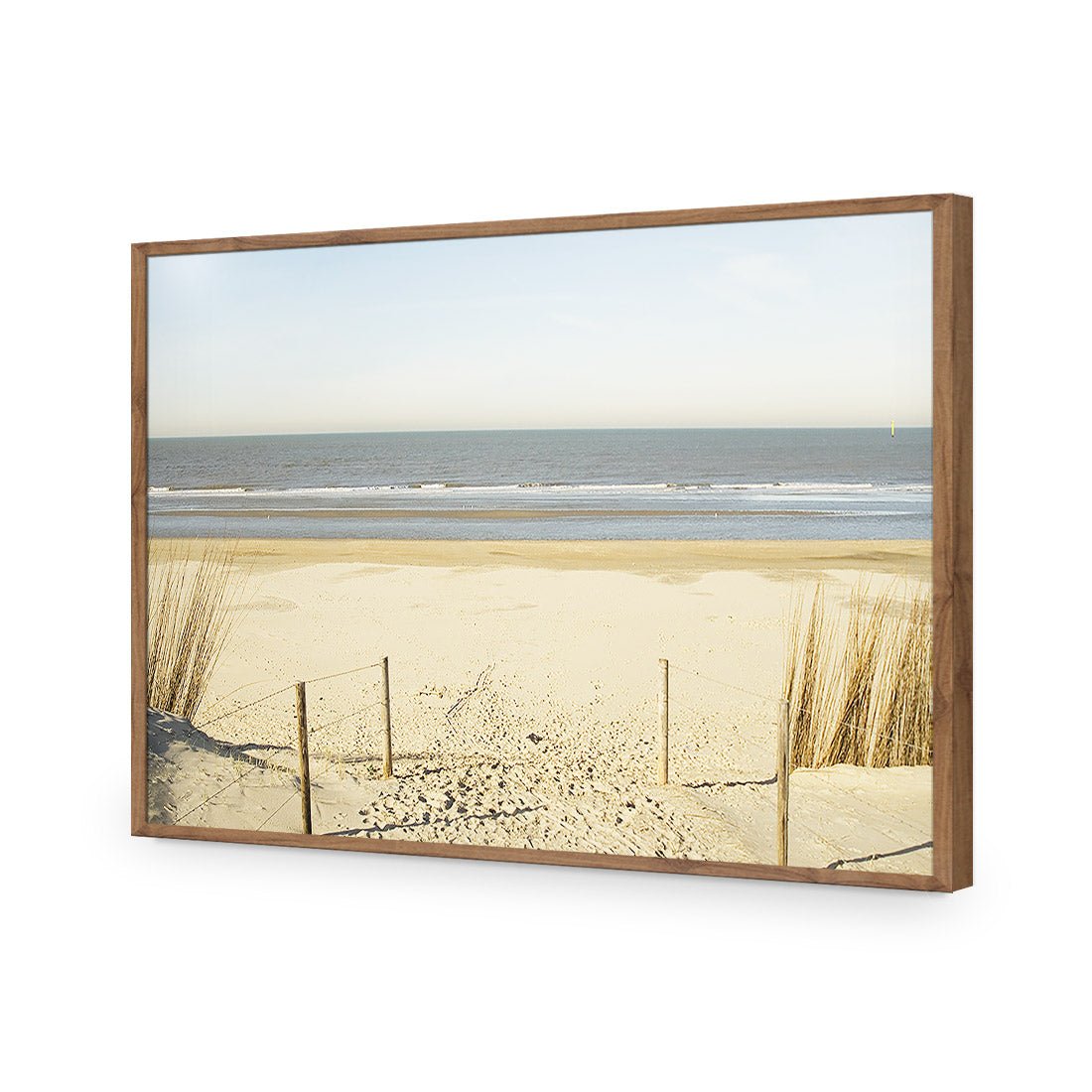 An Empty Beach - Wall Art Designs - 801_AR_H WAD_AP - 030 - EDG_45x30_S - 2538 - NAT