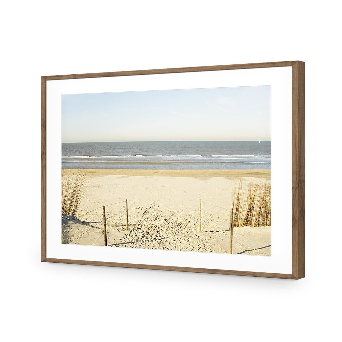 An Empty Beach - Wall Art Designs - 801_AR_H WAD_AP - 030 - MAT_45x30_S - 2538 - NAT