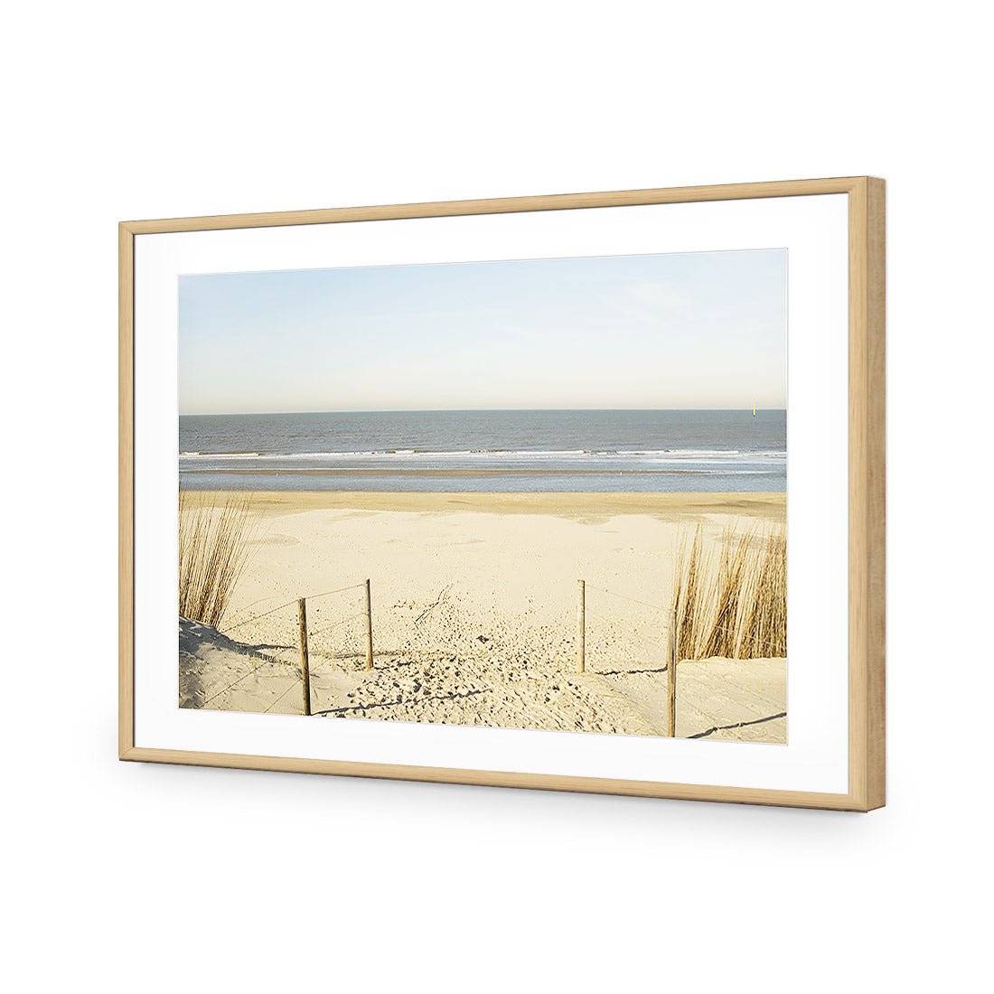 An Empty Beach - Wall Art Designs - 801_AR_H WAD_AP - 030 - MAT_45x30_S - 2538 - OAK