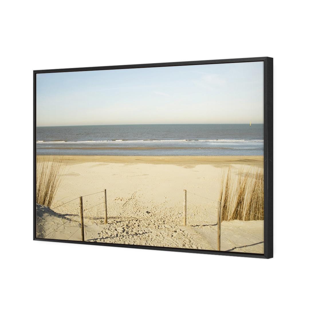 An Empty Beach - Wall Art Designs - 801_AR_H WAD_CP - MPY - 260 - M - S - S_45x30_S - 1550 - BLK