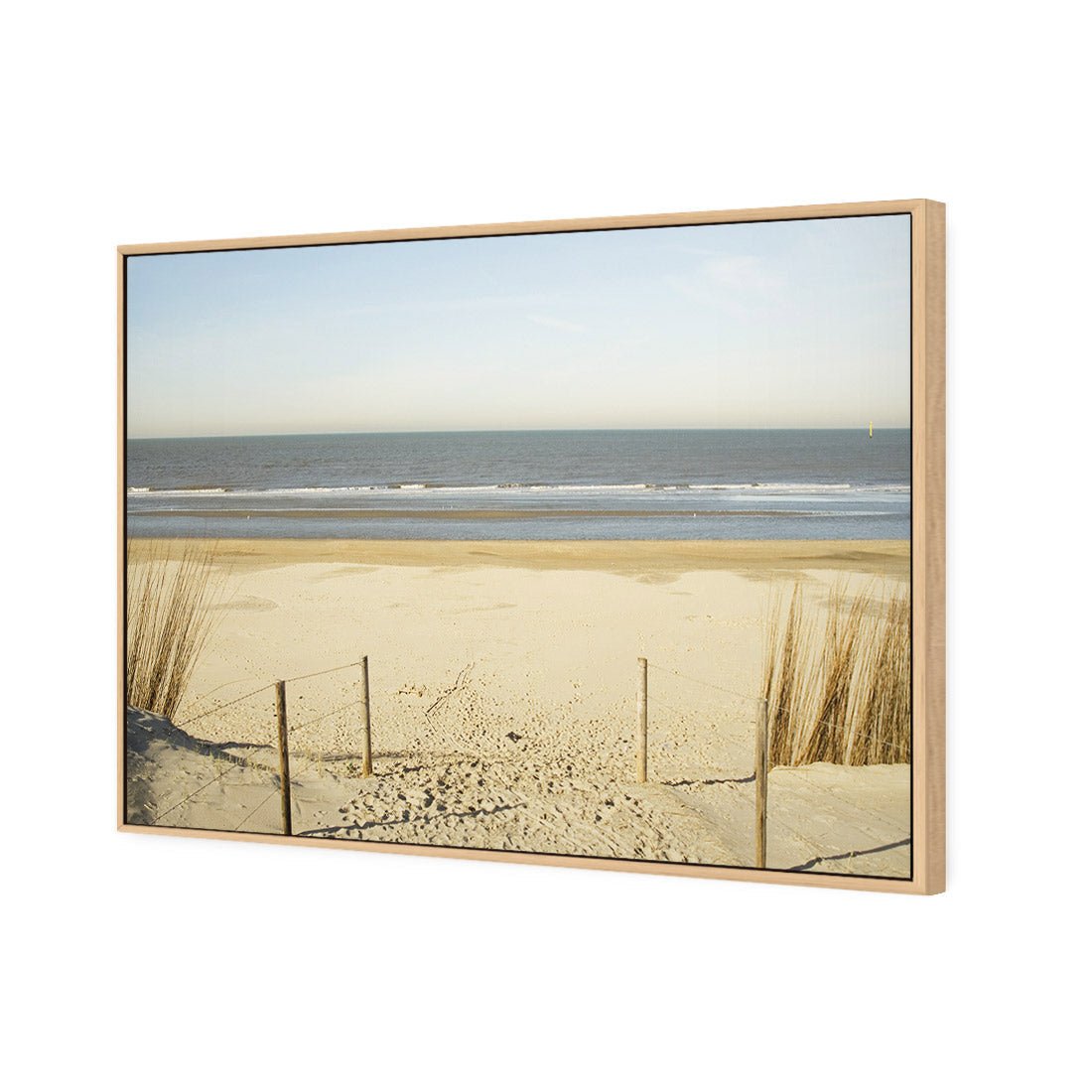 An Empty Beach - Wall Art Designs - 801_AR_H WAD_CP - MPY - 260 - M - S - S_45x30_S - 1550 - OAK