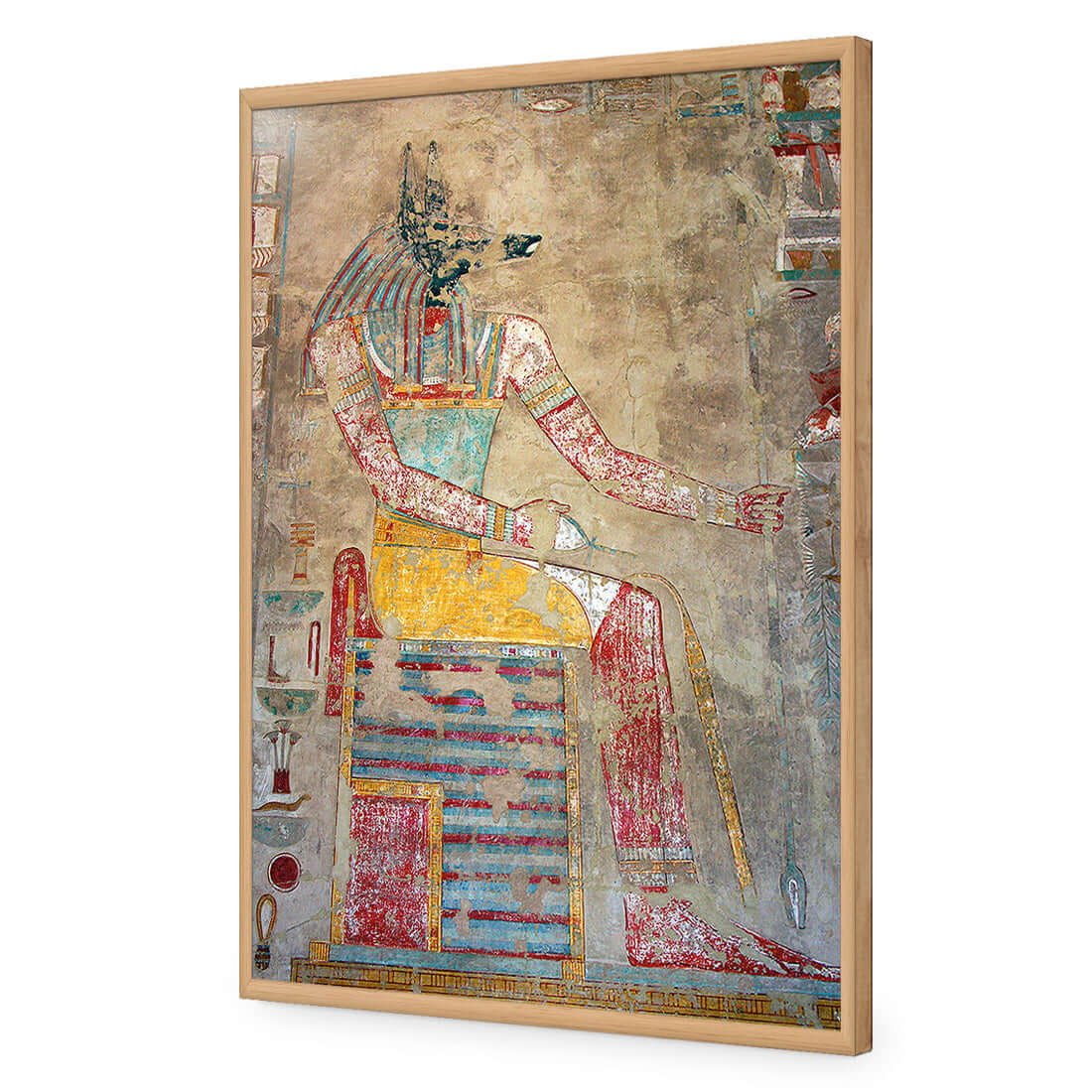 Ancient Egypt - Anubis - Wall Art Designs - 2288_AR_V WAD_AP - 030 - EDG_45x30_S - 2538 - OAK