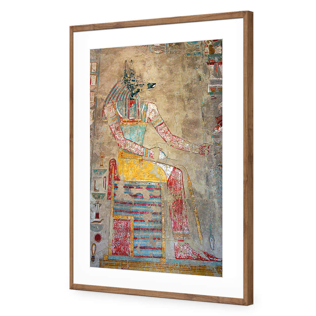 Ancient Egypt - Anubis - Wall Art Designs - 2288_AR_V WAD_AP - 030 - MAT_45x30_S - 2538 - NAT