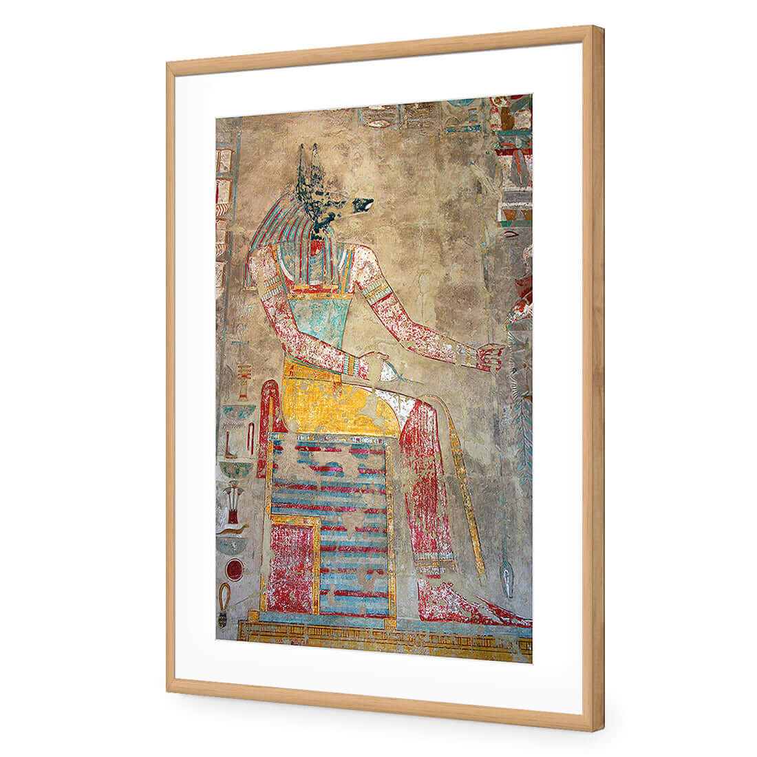 Ancient Egypt - Anubis - Wall Art Designs - 2288_AR_V WAD_AP - 030 - MAT_45x30_S - 2538 - OAK