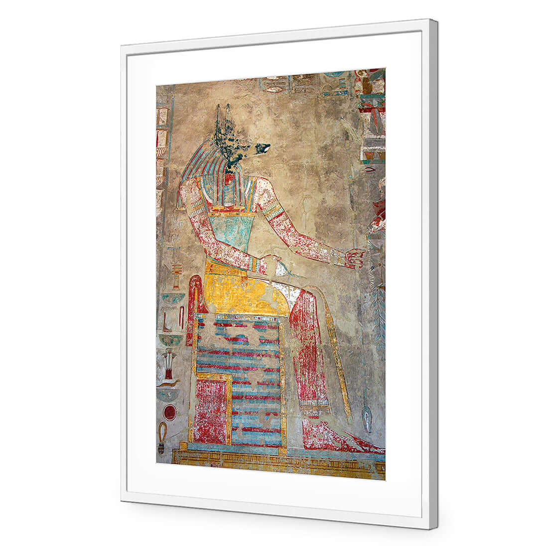 Ancient Egypt - Anubis - Wall Art Designs - 2288_AR_V WAD_AP - 030 - MAT_45x30_S - 2538 - WHT