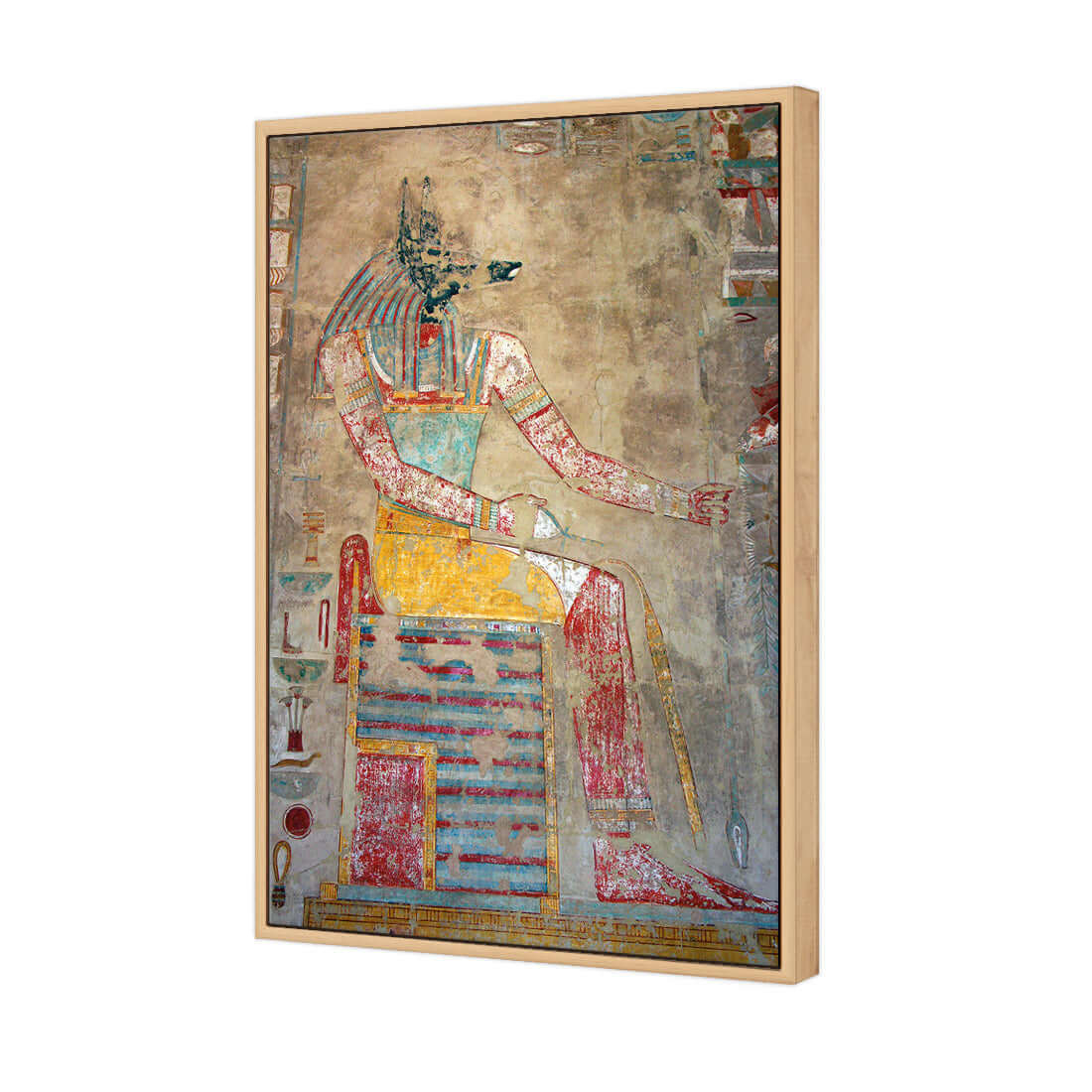 Ancient Egypt - Anubis - Wall Art Designs - 2288_AR_V WAD_CP - MPY - 260 - M - S - S_45x30_S - 1550 - OAK