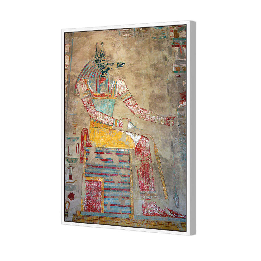 Ancient Egypt - Anubis - Wall Art Designs - 2288_AR_V WAD_CP - MPY - 260 - M - S - S_45x30_S - 1550 - WHT