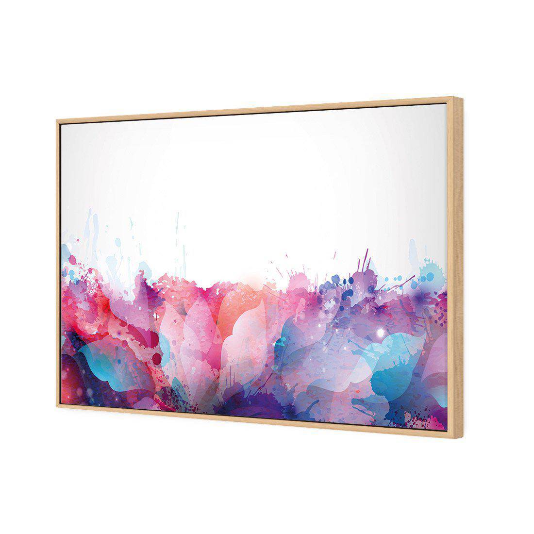 Angel Delight | Standard Canvas | Floating Frame | Oak