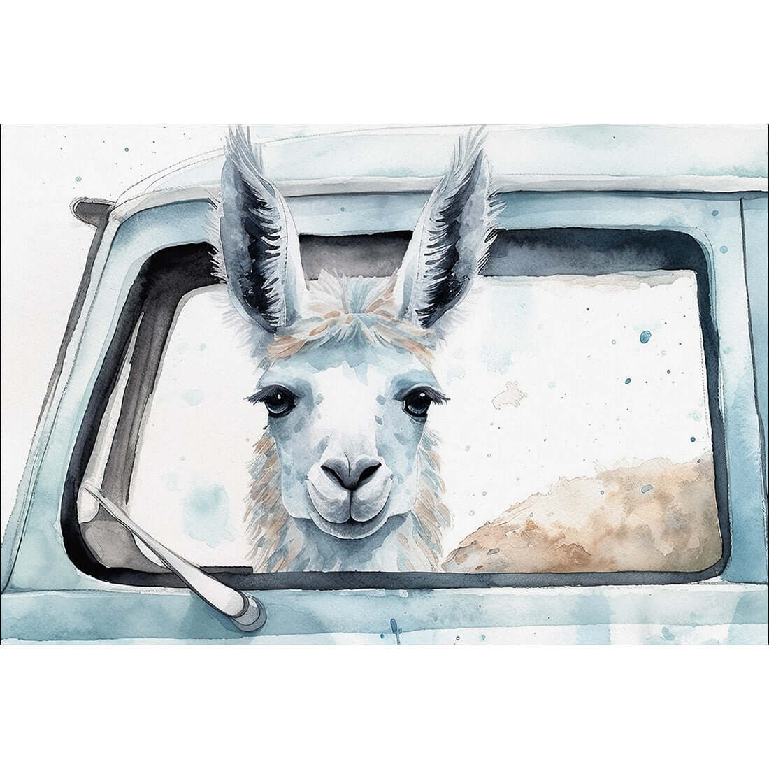 Animal Road Trip Perfect Pair - Wall Art Designs - SET2_6020_AR_H WAD_CP - MPY - 260 - M - S - S_45x30_NONE