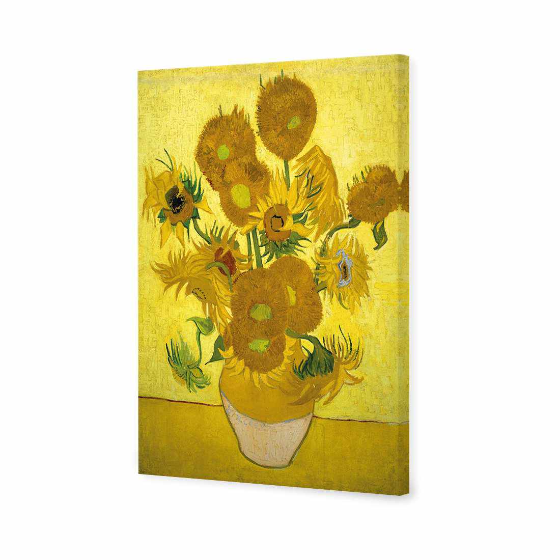 Another Vase Of Sunflowers by Van Gogh Canvas Art - Wall Art Designs - 1050_AR_V WAD_CP - MPY - 260 - M - S - S_45x30_NONE_ART