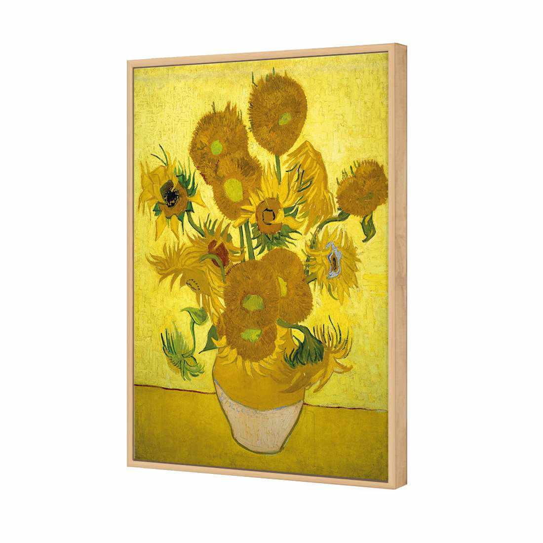 Another Vase Of Sunflowers by Van Gogh Canvas Art - Wall Art Designs - 1050_AR_V WAD_CP - MPY - 260 - M - S - S_45x30_S - 1550 - OAK_ART