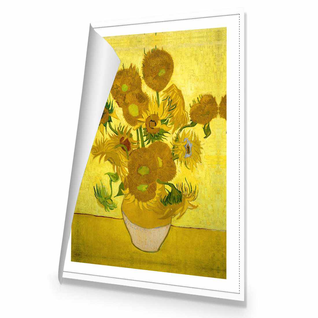 Another Vase Of Sunflowers by Van Gogh | Standard Canvas | No Frame | Rolled Canvas