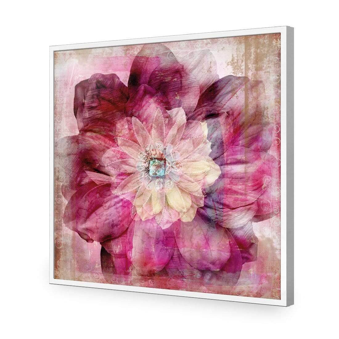 Antique Dream Bloom - Wall Art Designs - 3067_AS_Q WAD_AP - 030 - EDG_37x37_S - 2538 - WHT