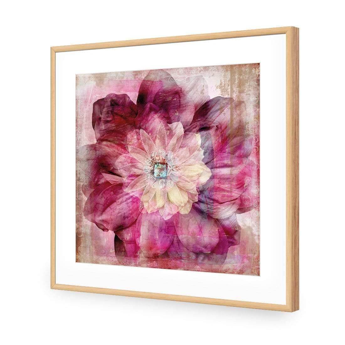 Antique Dream Bloom - Wall Art Designs - 3067_AS_Q WAD_AP - 030 - MAT_37x37_S - 2538 - OAK