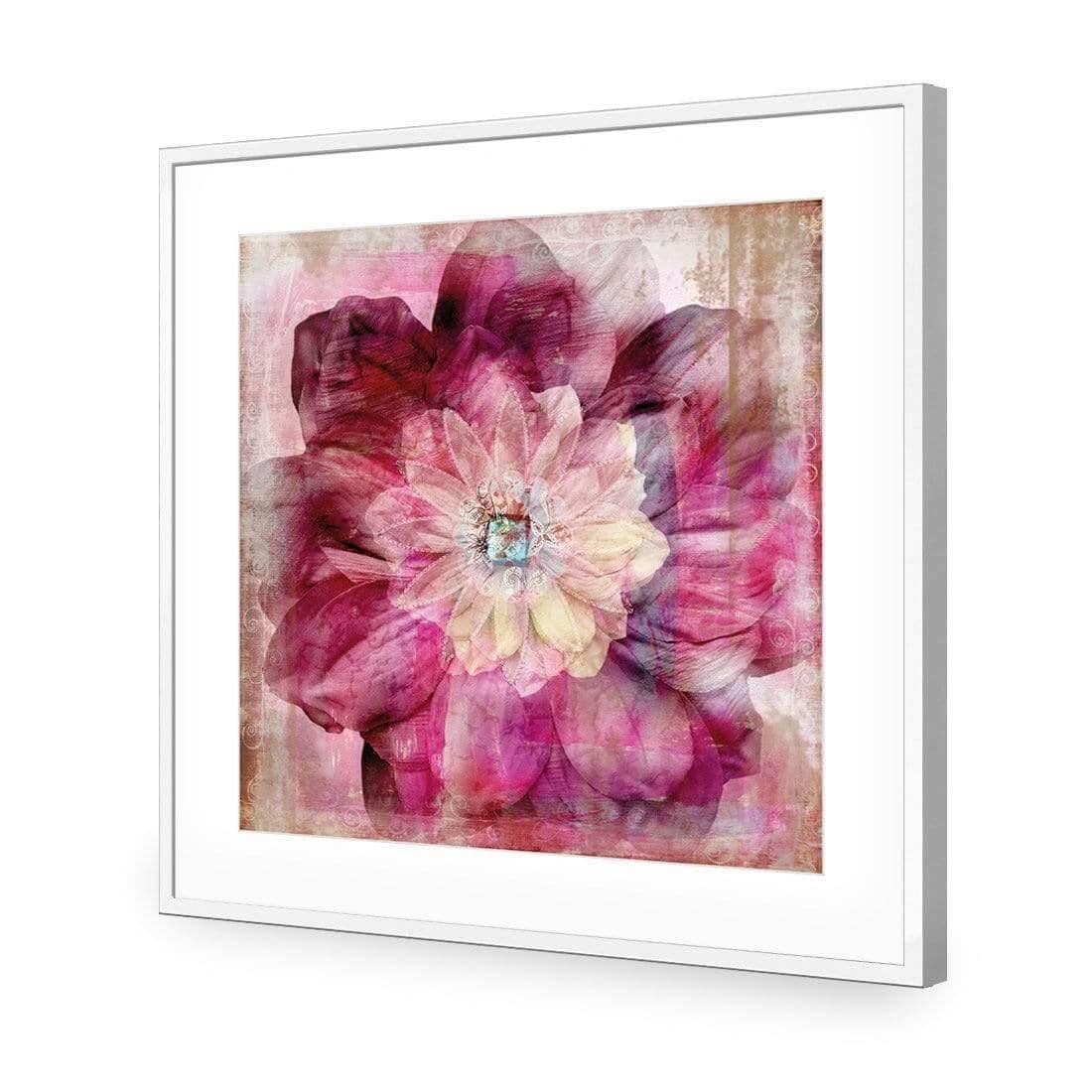 Antique Dream Bloom - Wall Art Designs - 3067_AS_Q WAD_AP - 030 - MAT_37x37_S - 2538 - WHT