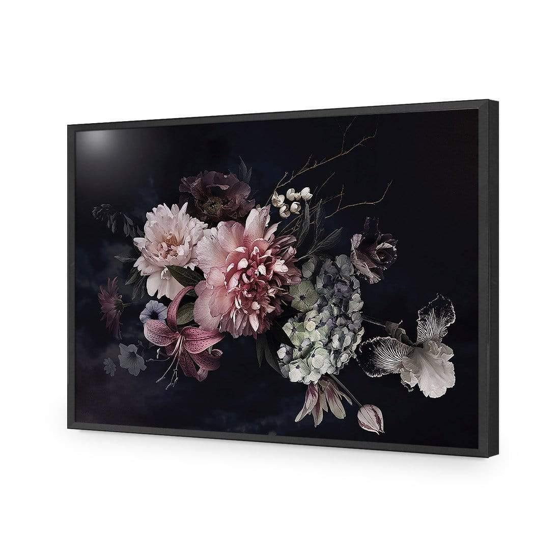 Antique Floral Assemblage II - Wall Art Designs - AU_1011_AR_H CAF_AP - 030 - EDG_45x30_S - 2538 - BLK