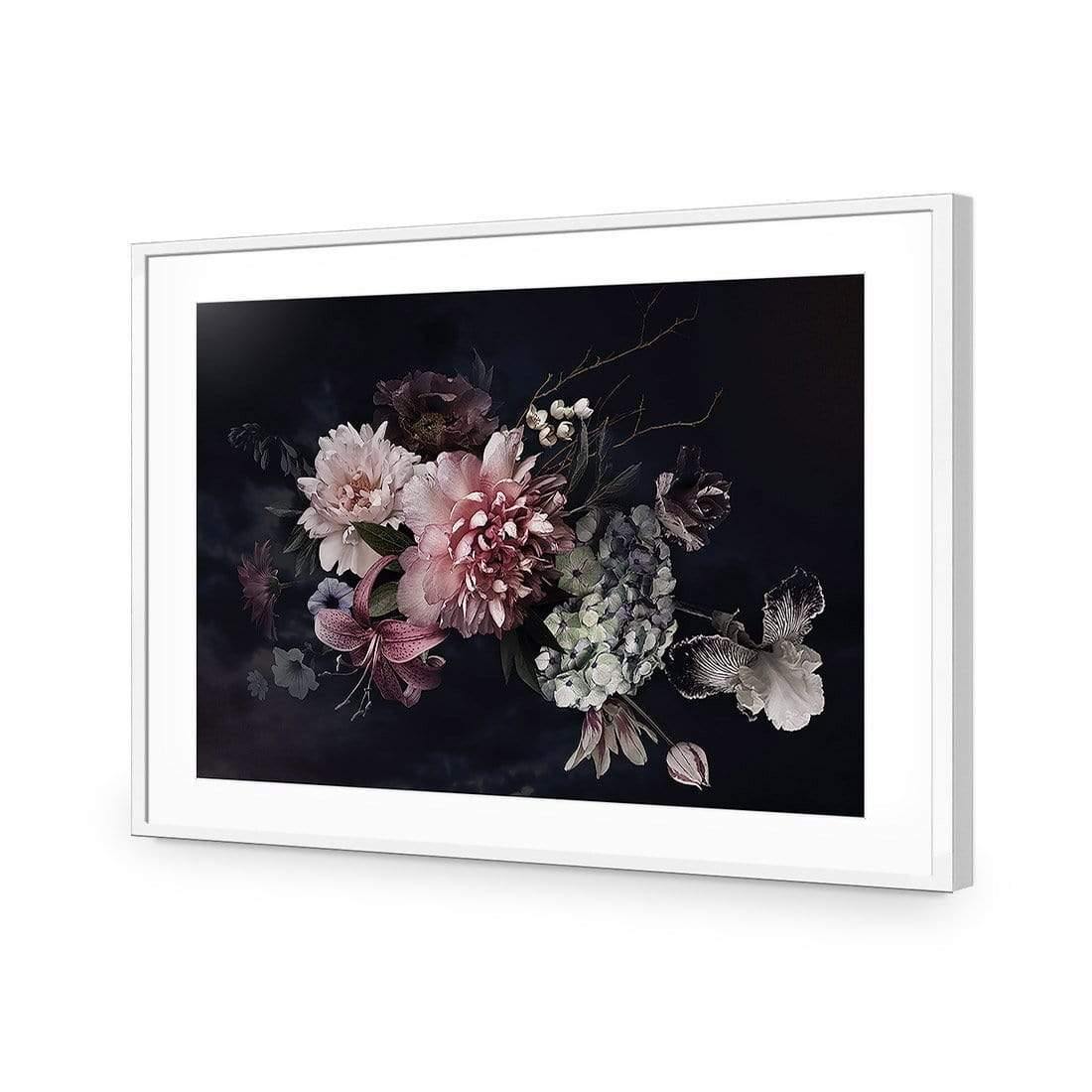 Antique Floral Assemblage II - Wall Art Designs - AU_1011_AR_H CAF_AP - 030 - MAT_45x30_S - 2538 - WHT