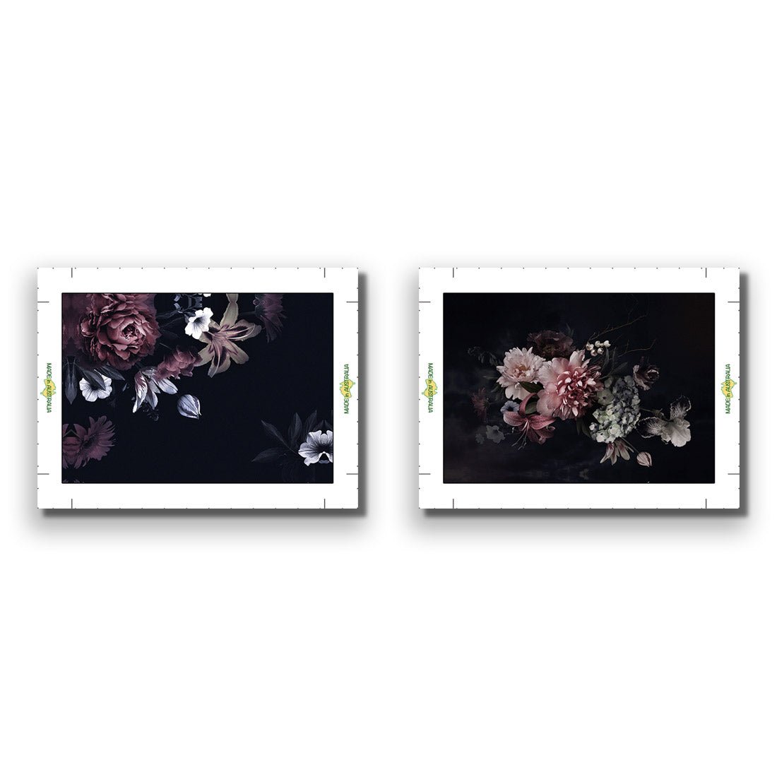 Antique Floral Assemblage Perfect Pair - Wall Art Designs - SET2_5011_AR_H WAD_CP - MPY - 260 - M - R_45x30_NONE