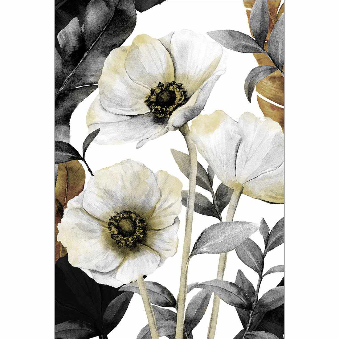 Antique Florals Canvas Art - Wall Art Designs - 3205_AR_V WAD_CP - MPY - 260 - M - S - S_45x30_NONE