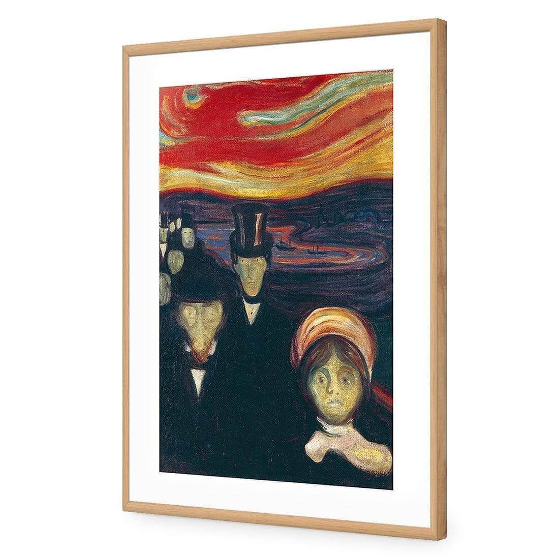 Anxiety by Edvard Munch - Wall Art Designs - 3856_AR_V WAD_AP - 030 - MAT_45x30_S - 2538 - OAK