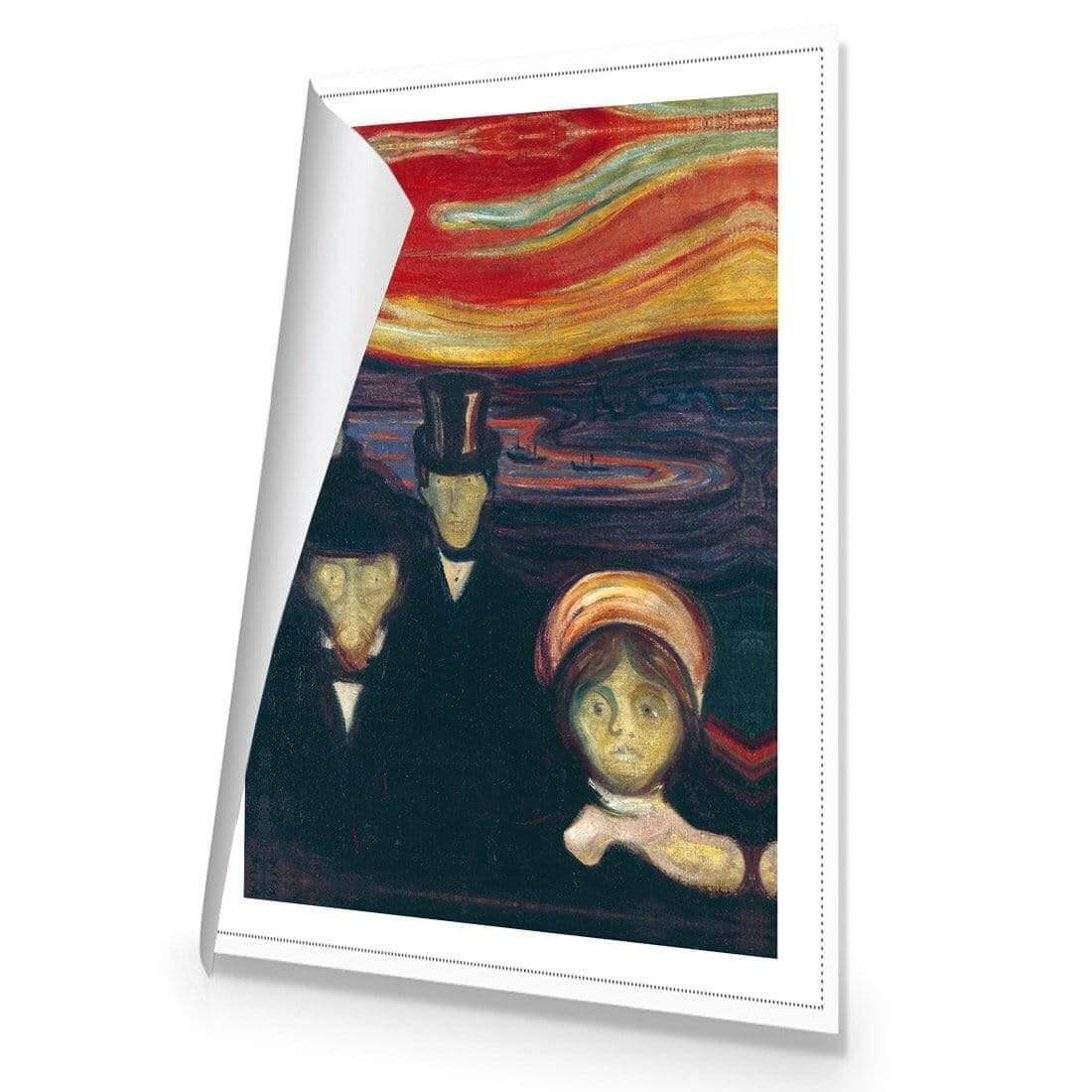 Anxiety by Edvard Munch - Wall Art Designs - 3856_AR_V WAD_CP - MPY - 260 - M - R_45x30_NONE