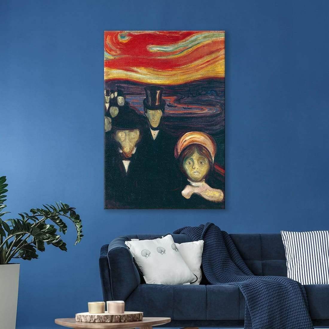 Anxiety by Edvard Munch - Wall Art Designs - 3856_AR_V WAD_CP - MPY - 260 - M - S - S_45x30_NONE