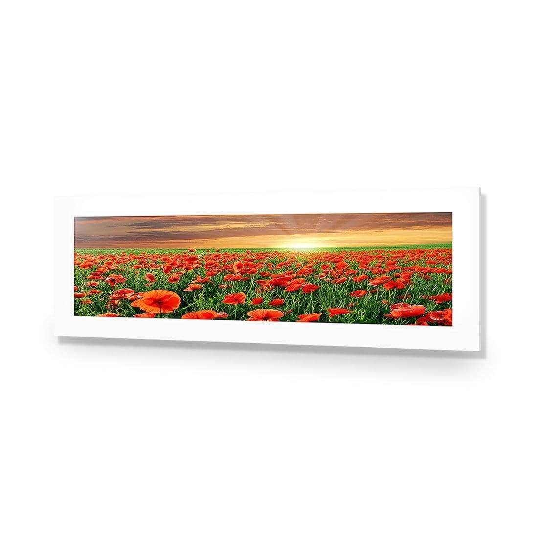 Anzac Poppy Field (long) - Wall Art Designs - 754_AL_H WAD_AP - 030 - MAT_90x30_NONE